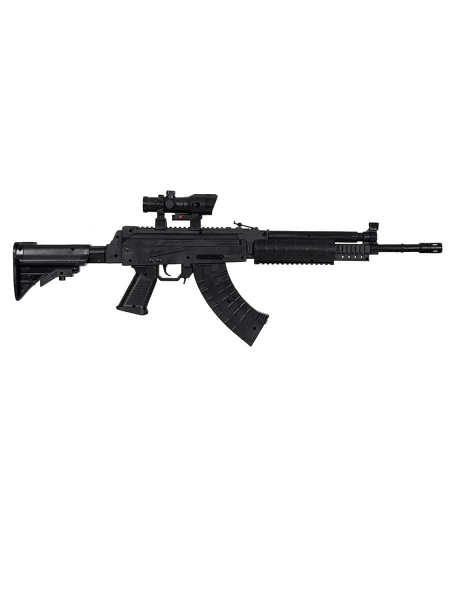 картинка Детский автомат M775A (75см, пневматика, лазер, фонарик WB) - CS-M775A 
