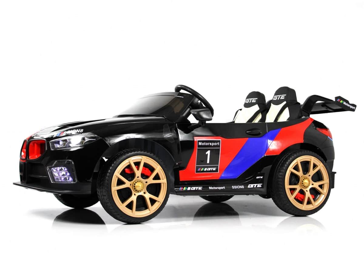 картинка Детский электромобиль F555FF черный глянец 