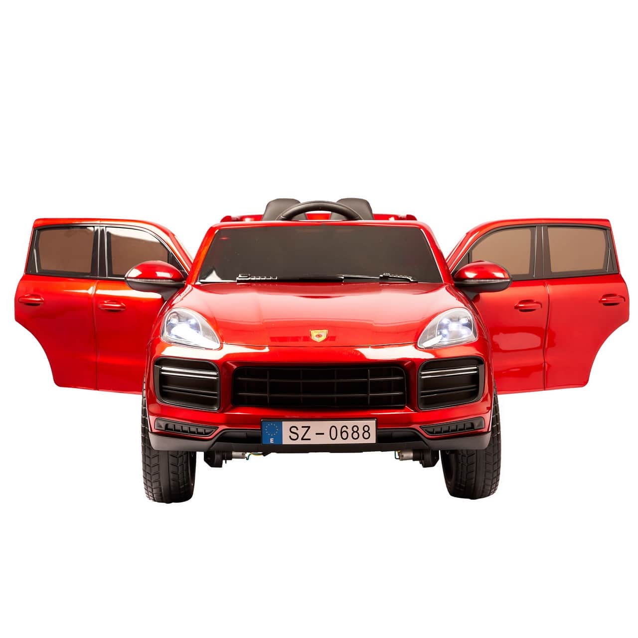 картинка Джип Porsche Cayenne 7496 Красный краска 