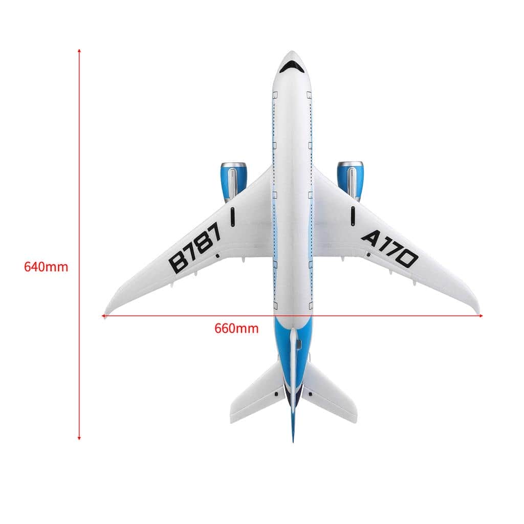 картинка Радиоуправляемый самолет XK 6G Boeing 787 - XK-A170 