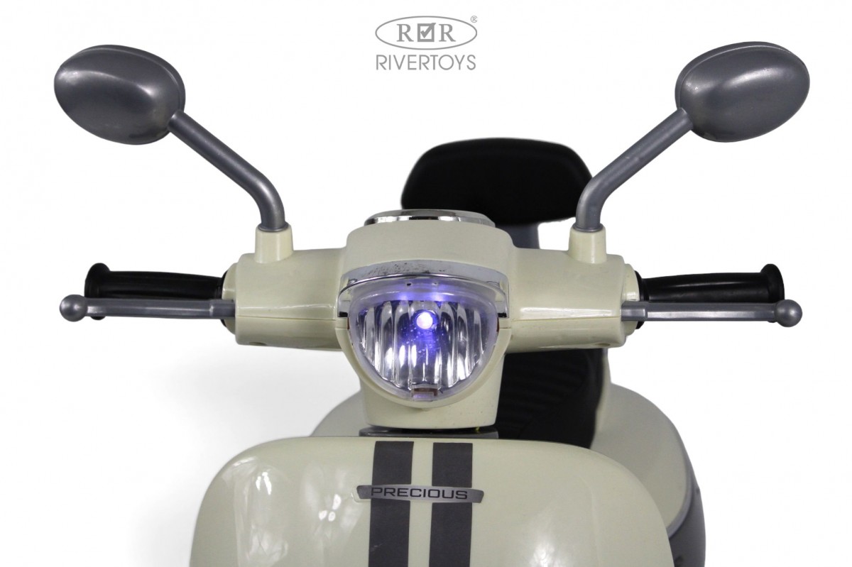 картинка Детский электромотоцикл Z222ZZ-M серый 