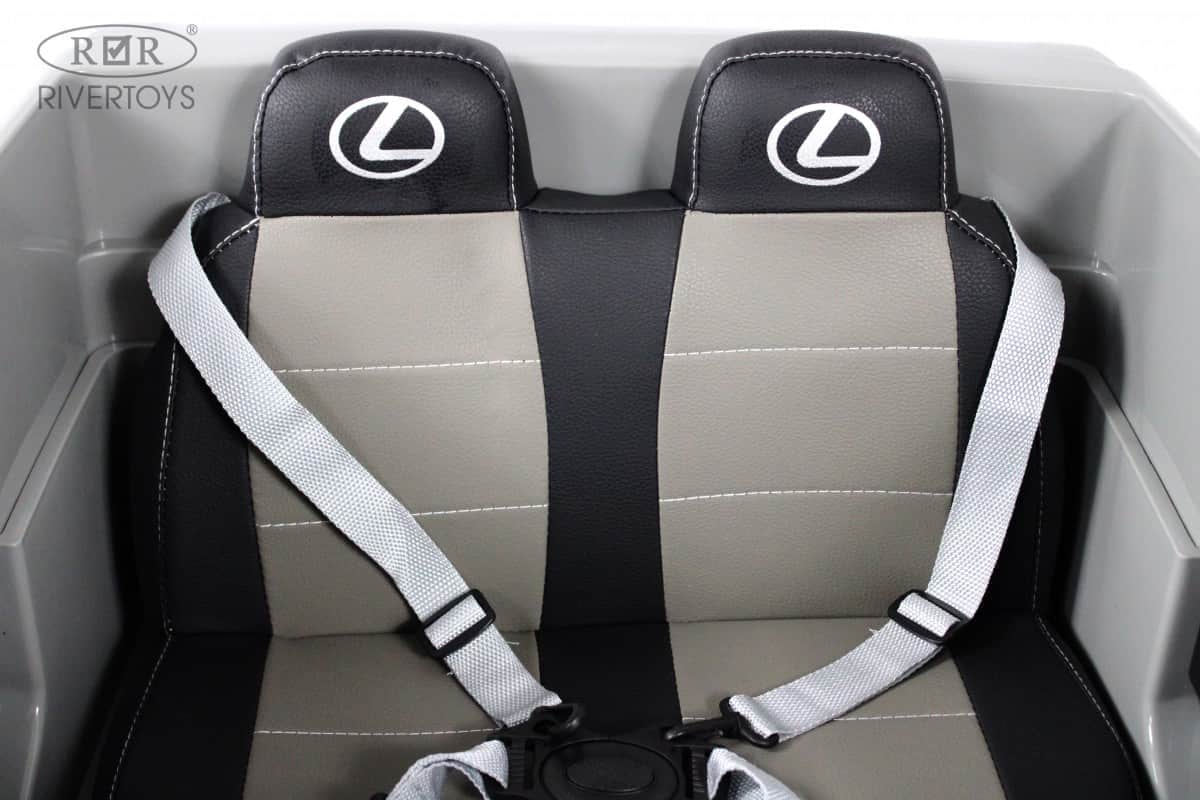 картинка Детский электромобиль Lexus 570 (E555EE) серый 