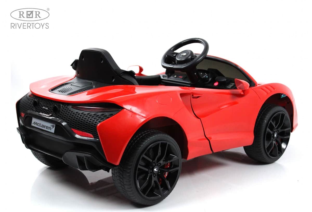 картинка Детский электромобиль McLaren Artura (P888BP) красный 
