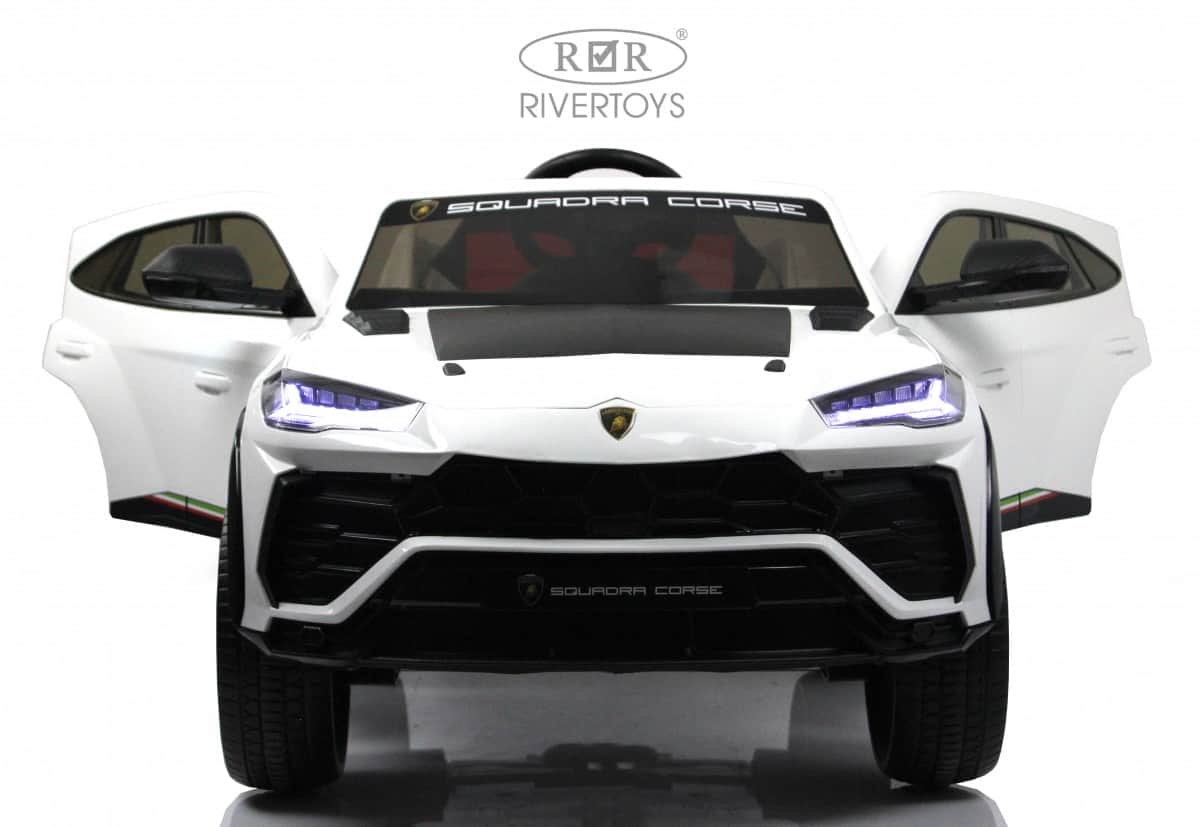 картинка Детский электромобиль Lamborghini Urus (E777EE) белый 