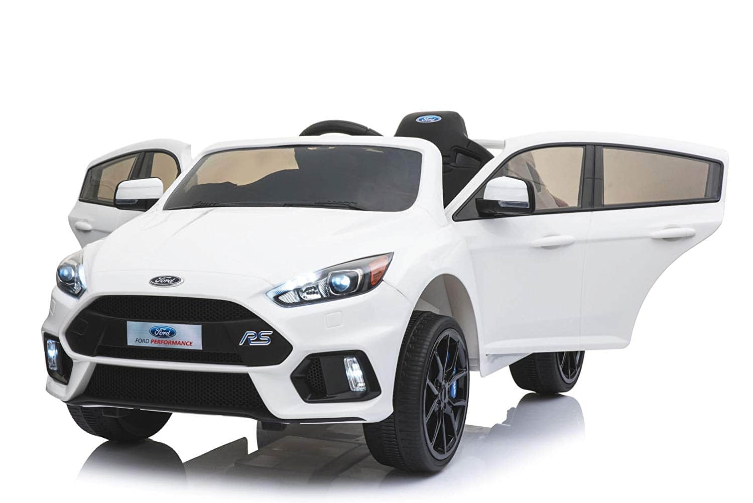 картинка Детский электромобиль Dake Ford Focus RS White 12V 2.4G - F777-WHITE 