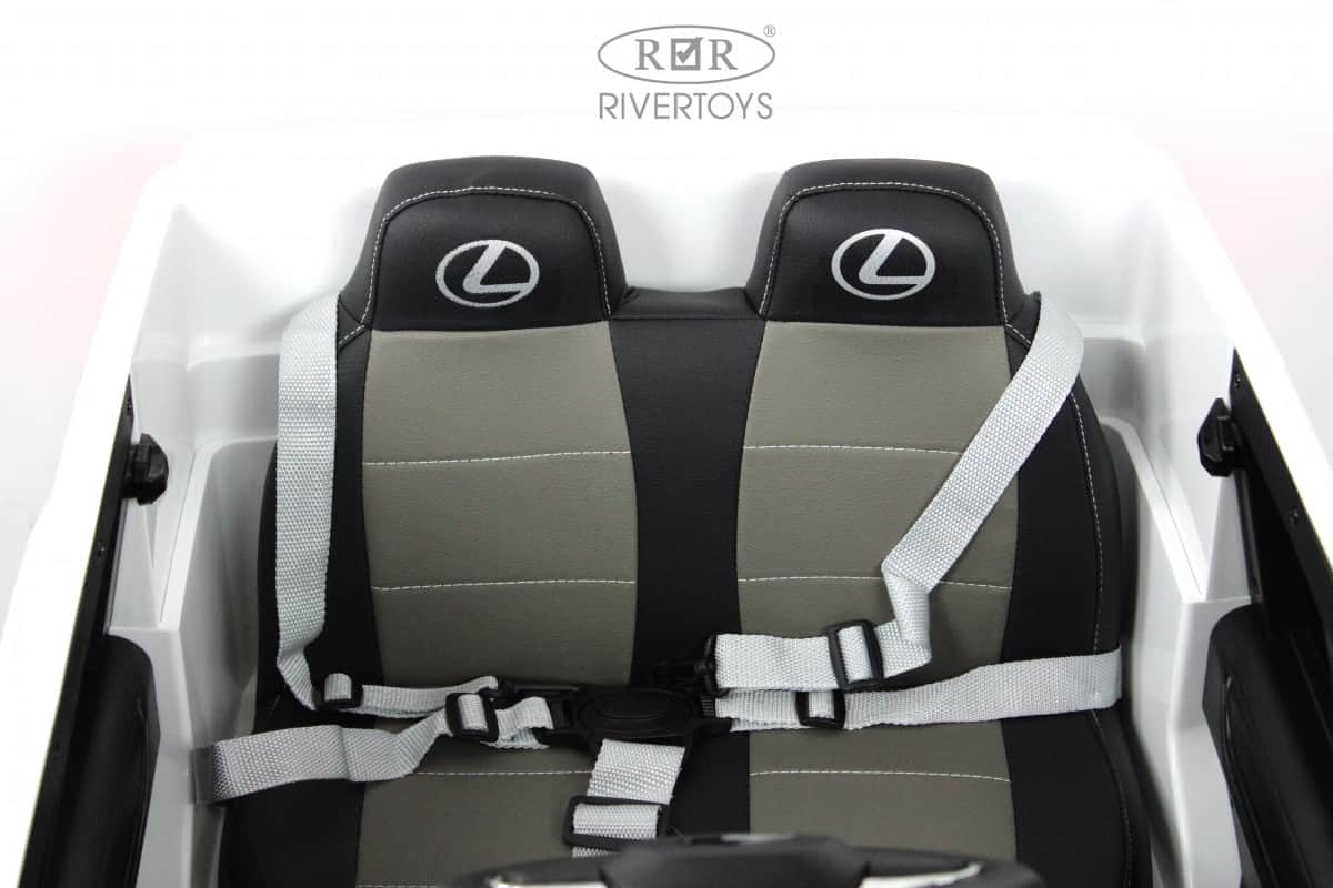 картинка Детский электромобиль Lexus 570 (E555EE) белый 