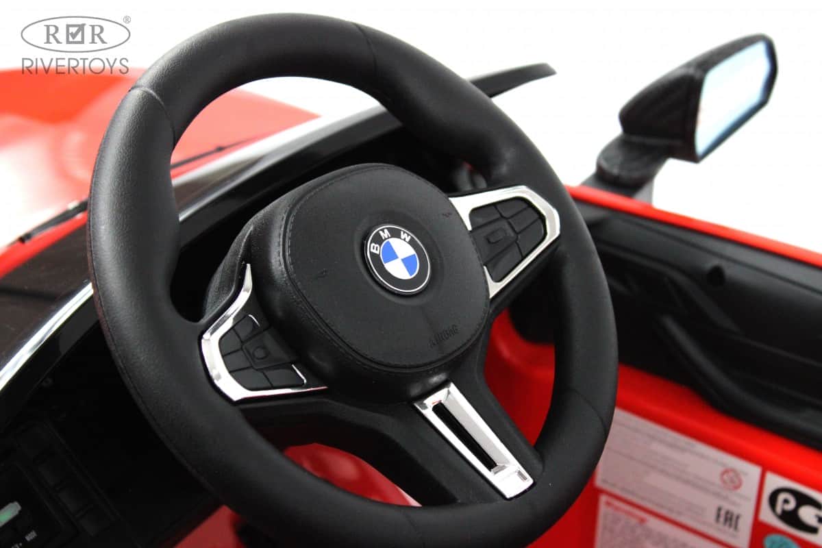 картинка Детский электромобиль BMW M4 (A004AA) красный 