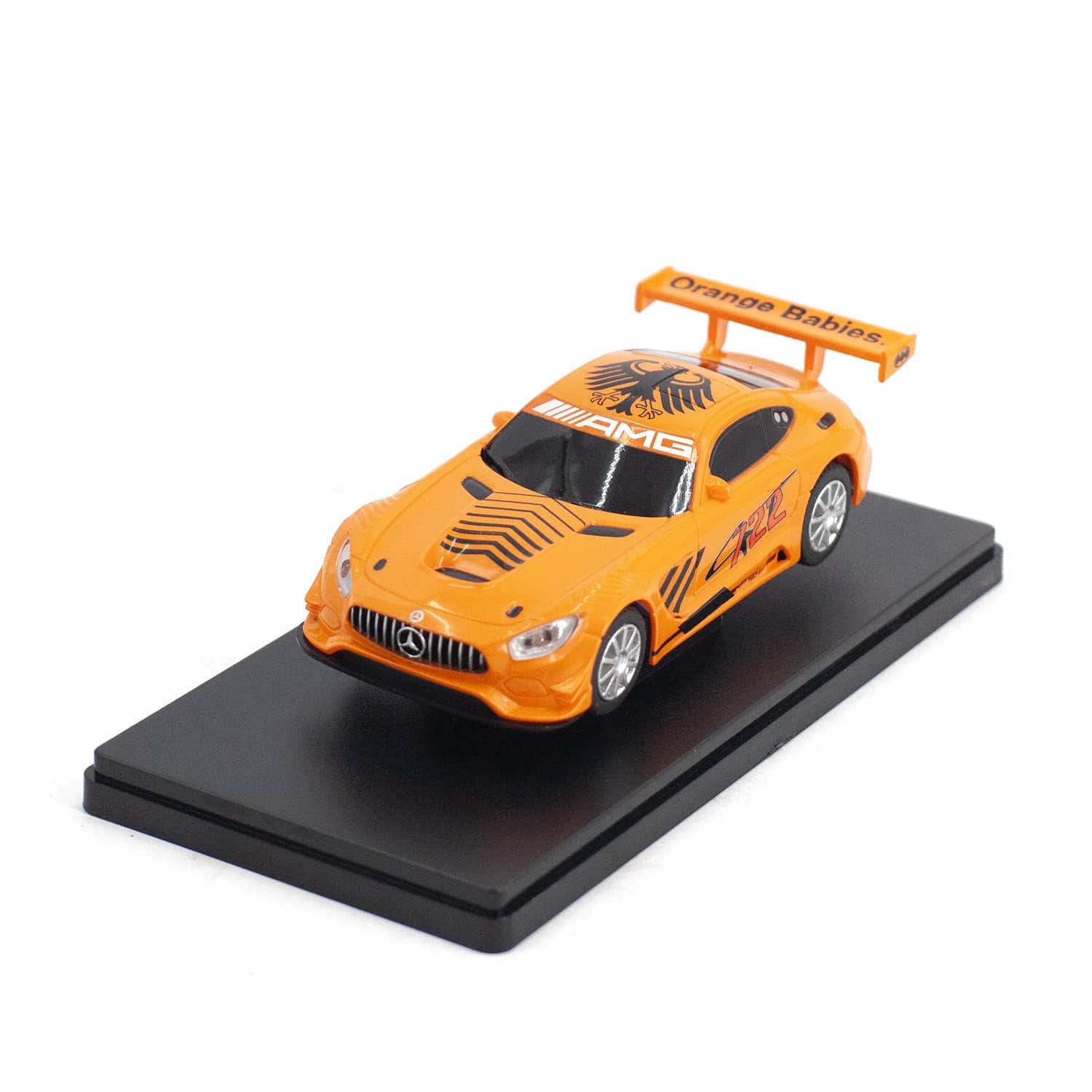 картинка Машинка Mercedes Benz AMG GT3 для автотрека 1:43 - TR-C140 