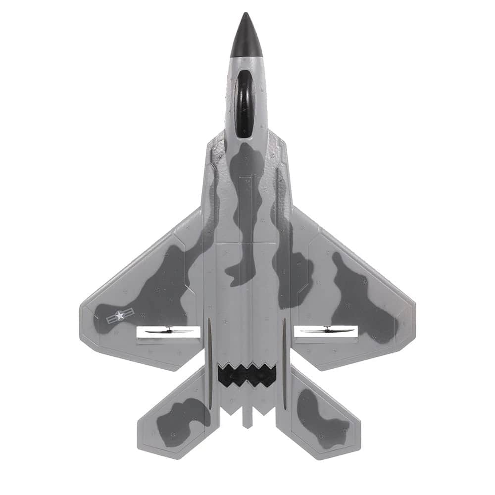 картинка Радиоуправляемый самолет для начинающих F22 Raptor 2.4G - FX822 