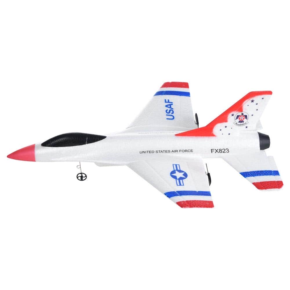 картинка Радиоуправляемый самолет для начинающих F16 FIGHTER 2.4G - FX823 
