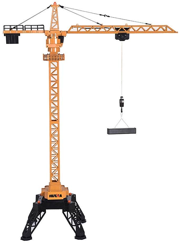 картинка Радиоуправляемый башенный кран HUI NA TOYS масштаб 1:14 2.4G - HN1585 