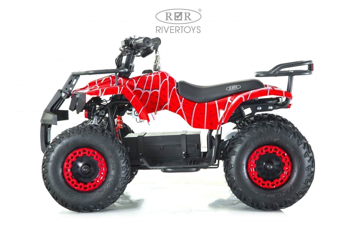 картинка Детский электроквадроцикл TIKI LUX красный Spider 