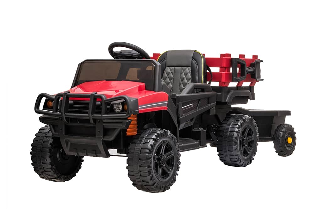 картинка Детский электромобиль Bettyma квадроцикл с прицепом 2WD 12V - BDM0926-RED 