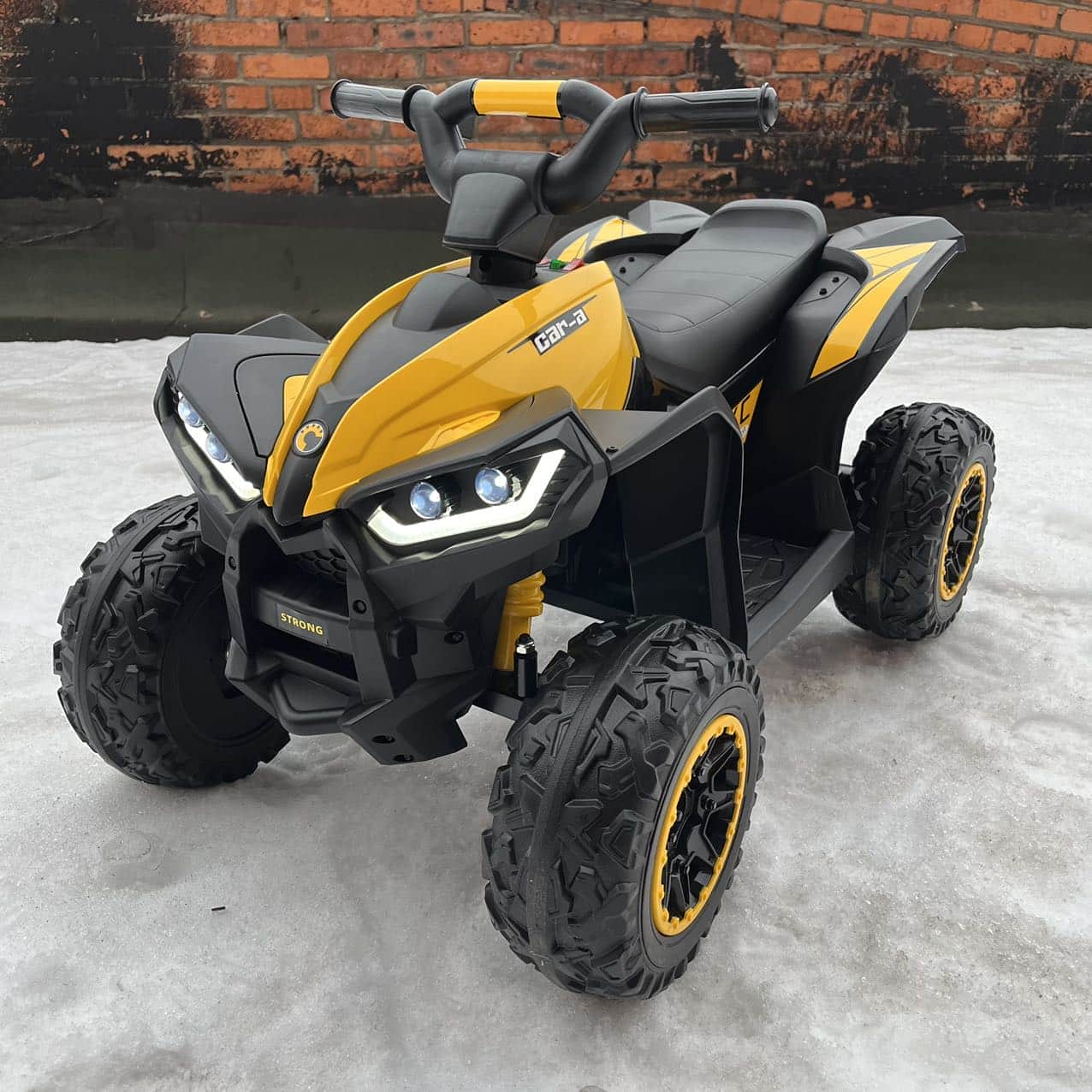 картинка Детский квадроцикл HL Renegade X 2WD EVA 12V - HL578-YELLOW 