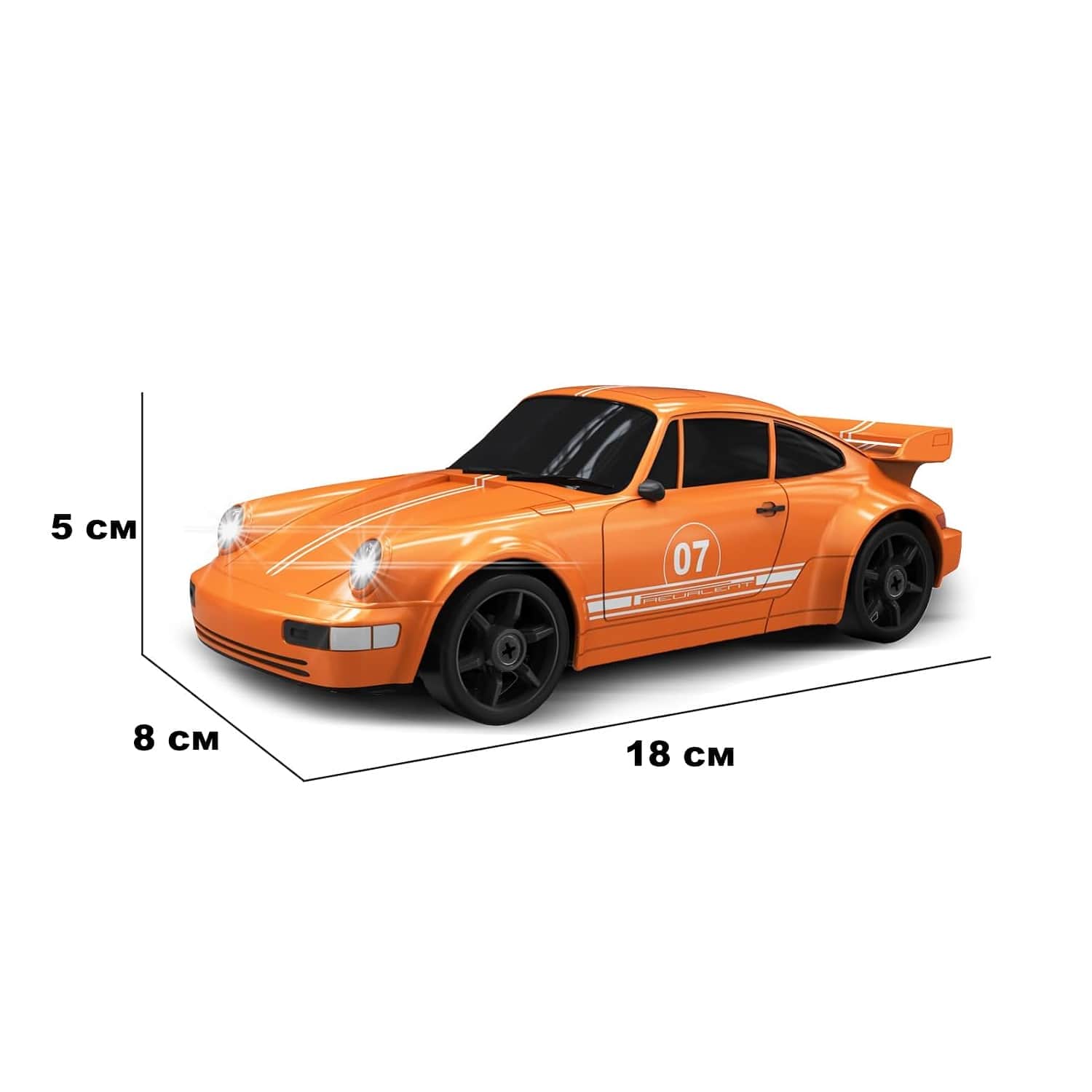 картинка Радиоуправляемая машина для дрифта Porsche 911 GT RS 4WD 1:24 - 757-4WD33B 