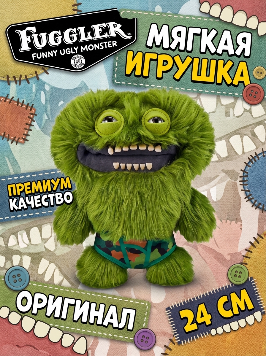 картинка Мягкая игрушка FUGGLER Граф Труселье МакГу - 15723E 