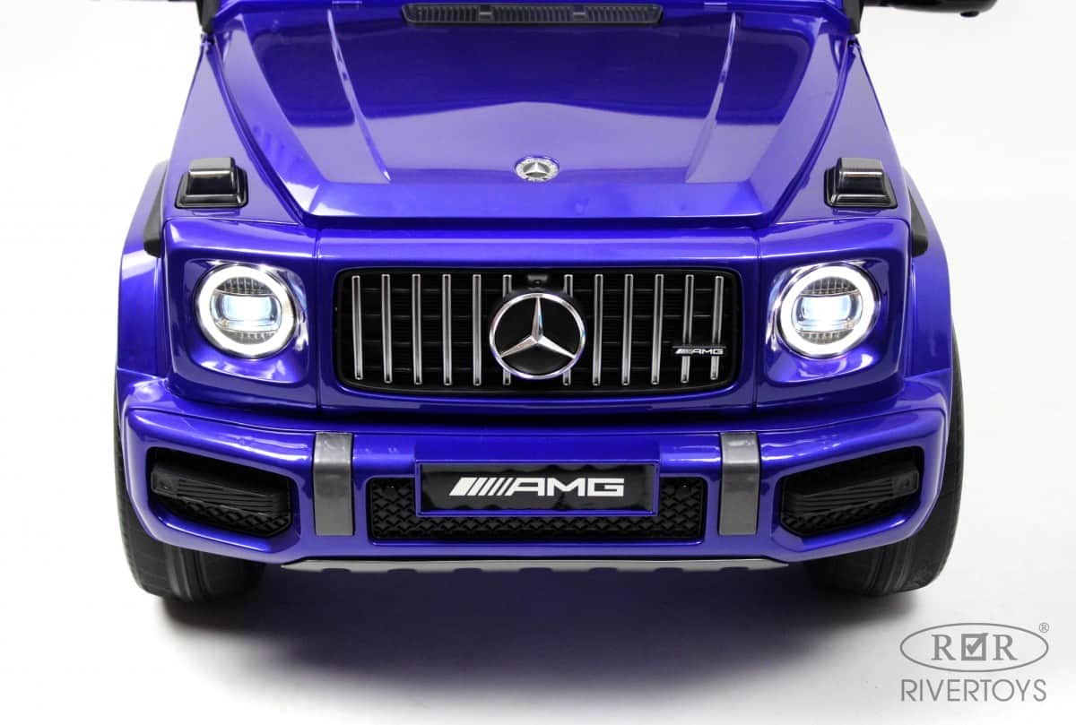 картинка Детский электромобиль Mercedes-Benz G63 4WD (K999KK) синий глянец 