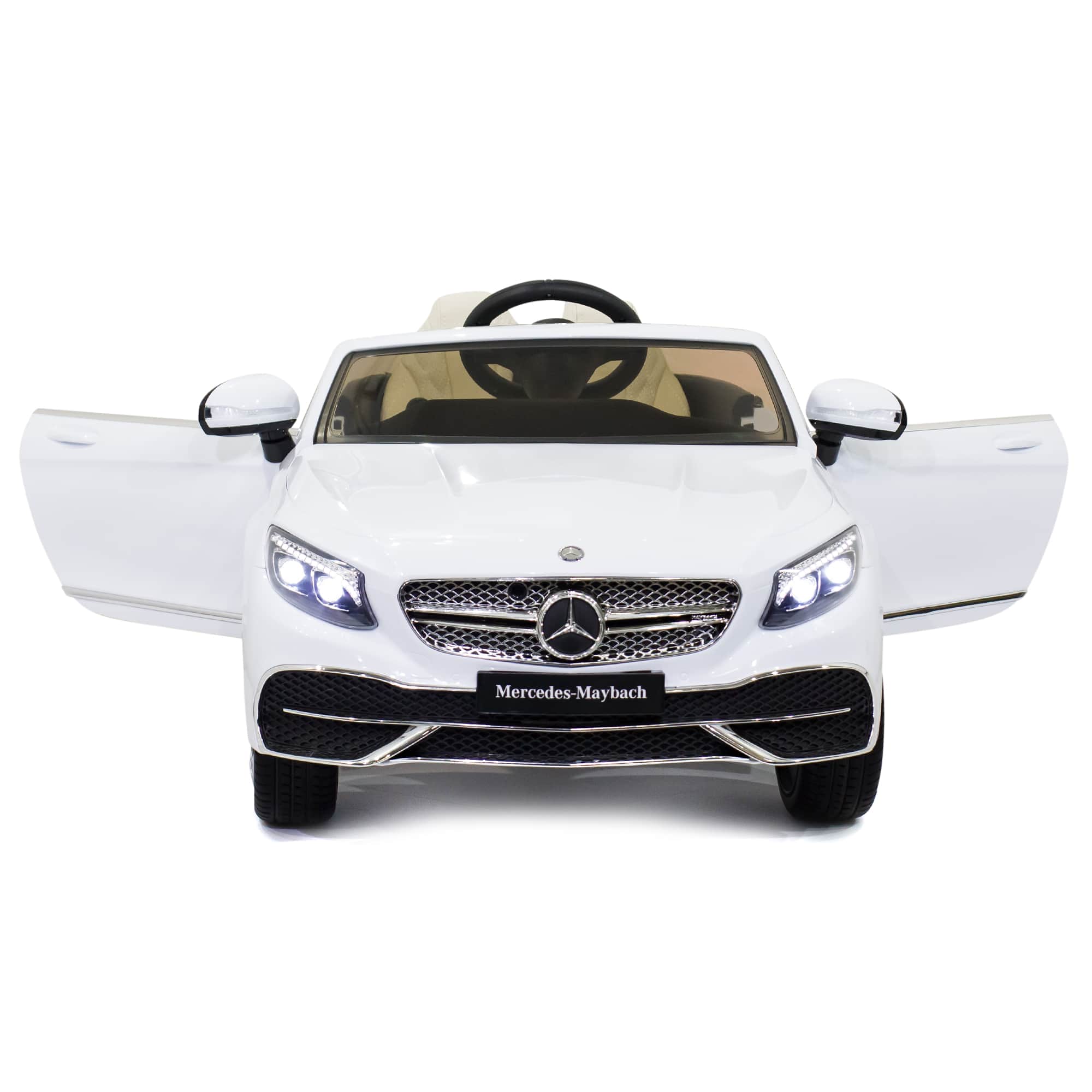 картинка Детский электромобиль Mercedes-Maybach S650 Cabriolet - ZB188-WHITE 