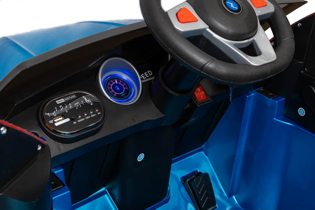картинка Джип BMW X6 mini 7438 Синий краска 