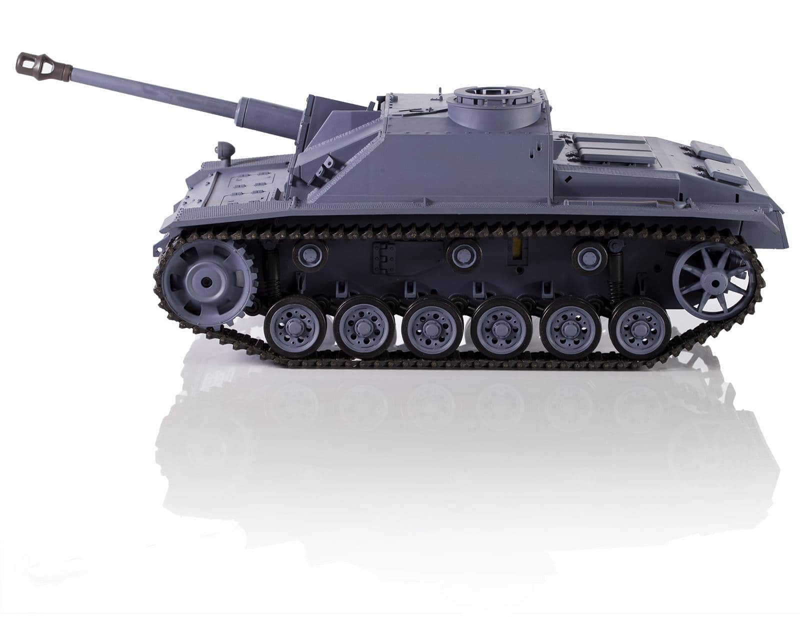 картинка Радиоуправляемый танк Heng Long Sturmgeschutz III (Германия) V7.0 масштаб 1:16 - 3868-1 V7 