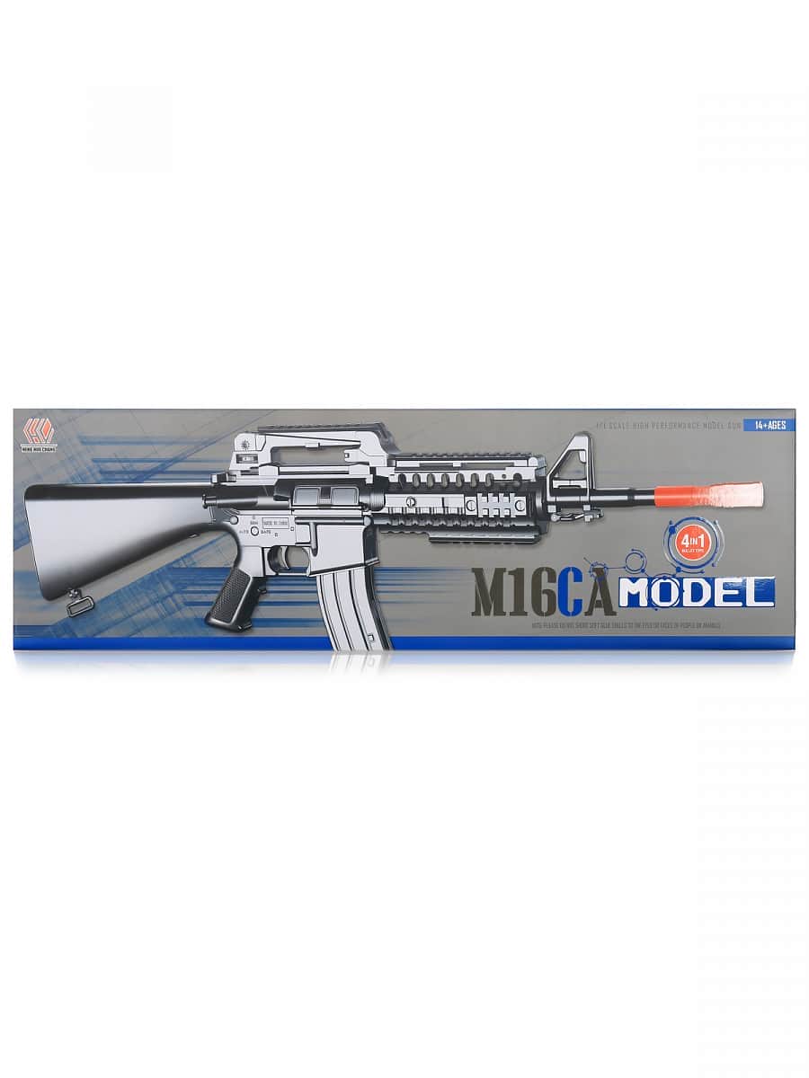 картинка Механический автомат M16 на мягких пулях 4 вида - M16CA 