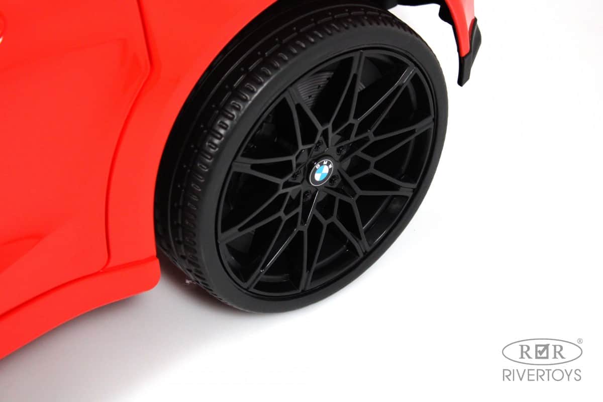 картинка Детский электромобиль BMW M4 (A004AA) красный 