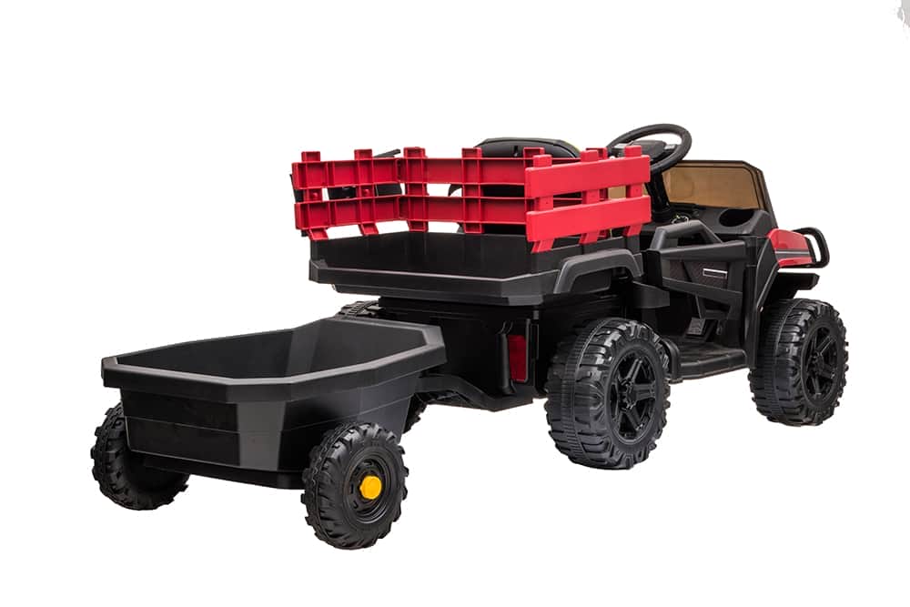 картинка Детский электромобиль Bettyma квадроцикл с прицепом 2WD 12V - BDM0926-RED 