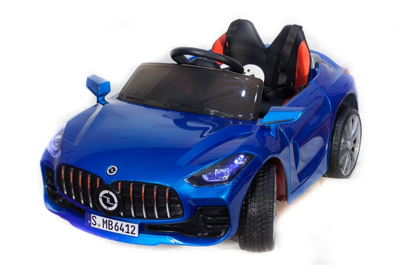 картинка Автомобиль Mercedes Benz sport YBG6412 Синий краска 