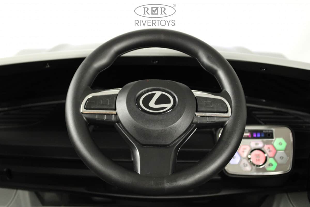 картинка Детский электромобиль Lexus 570 (E555EE) серый 