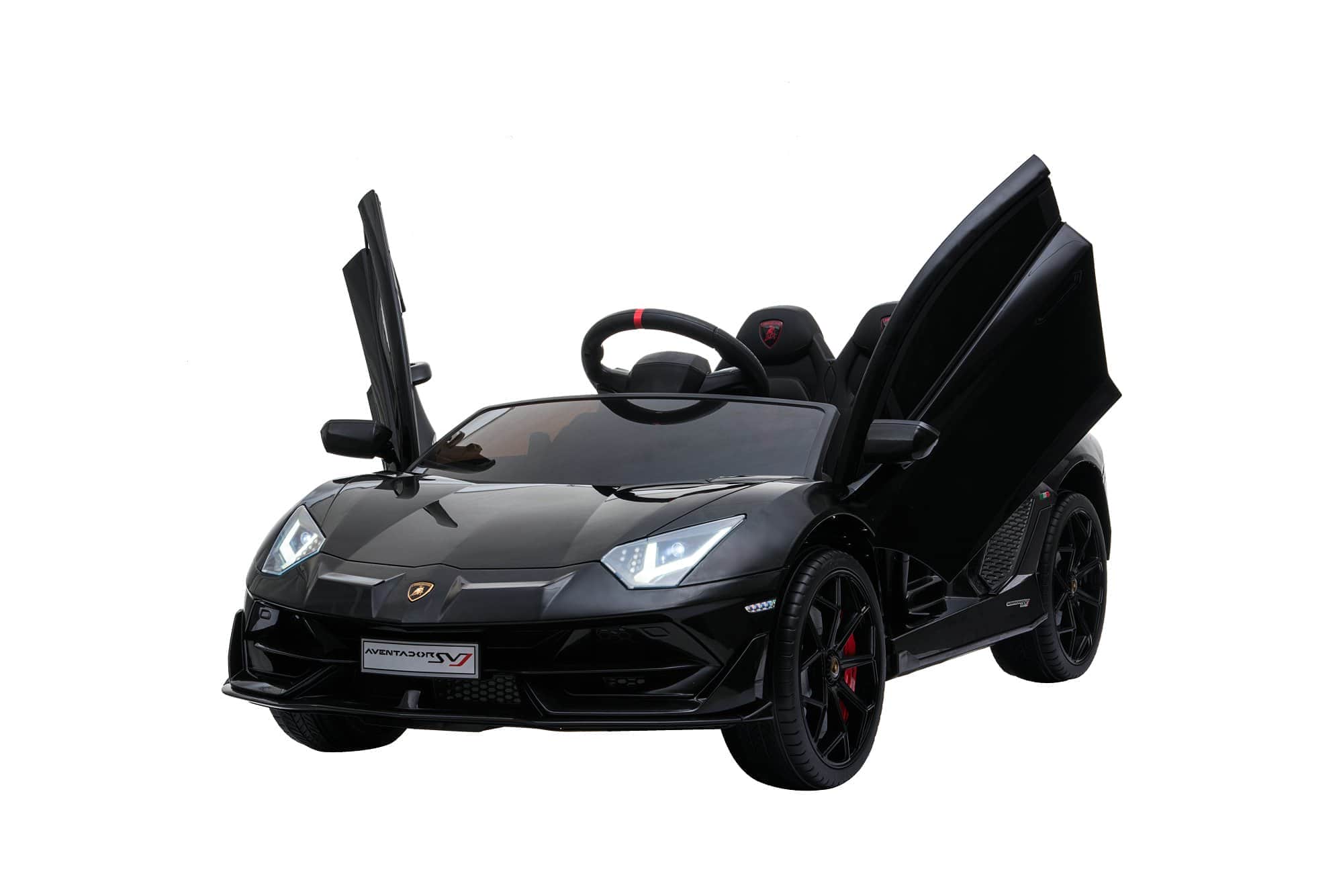 картинка Детский электромобиль Lamborghini SVJ 12V - BLACK - HL328 