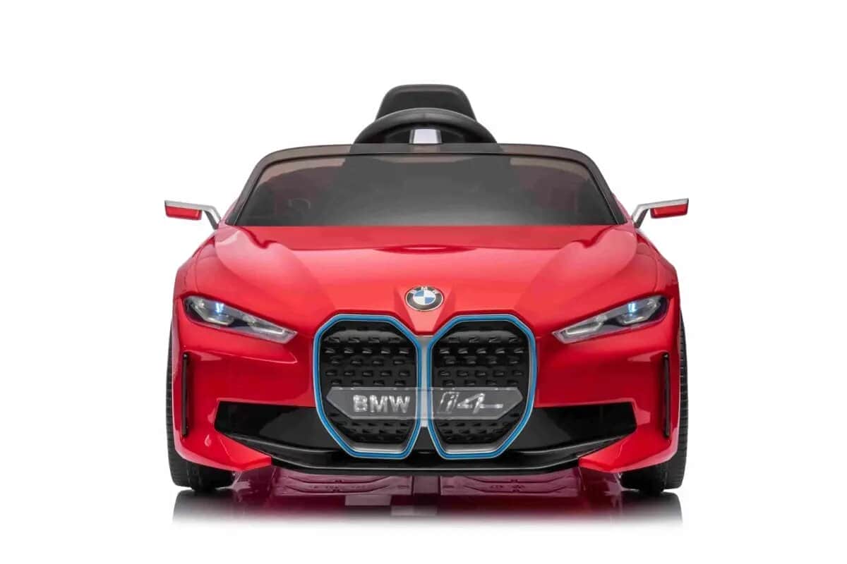 картинка Детский электромобиль BMW I4 (полный привод, 12V) - JE1009-RED 
