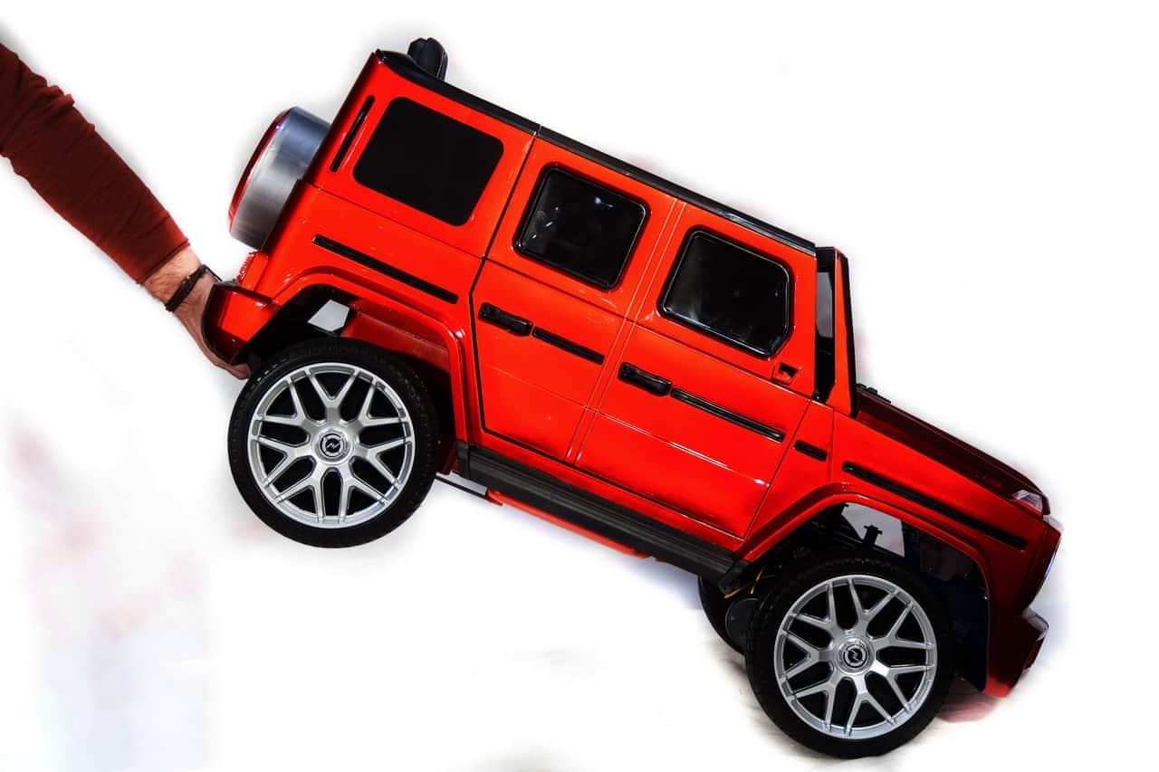 картинка Джип Mercedes Benz G63 mini 1523 Красный краска 