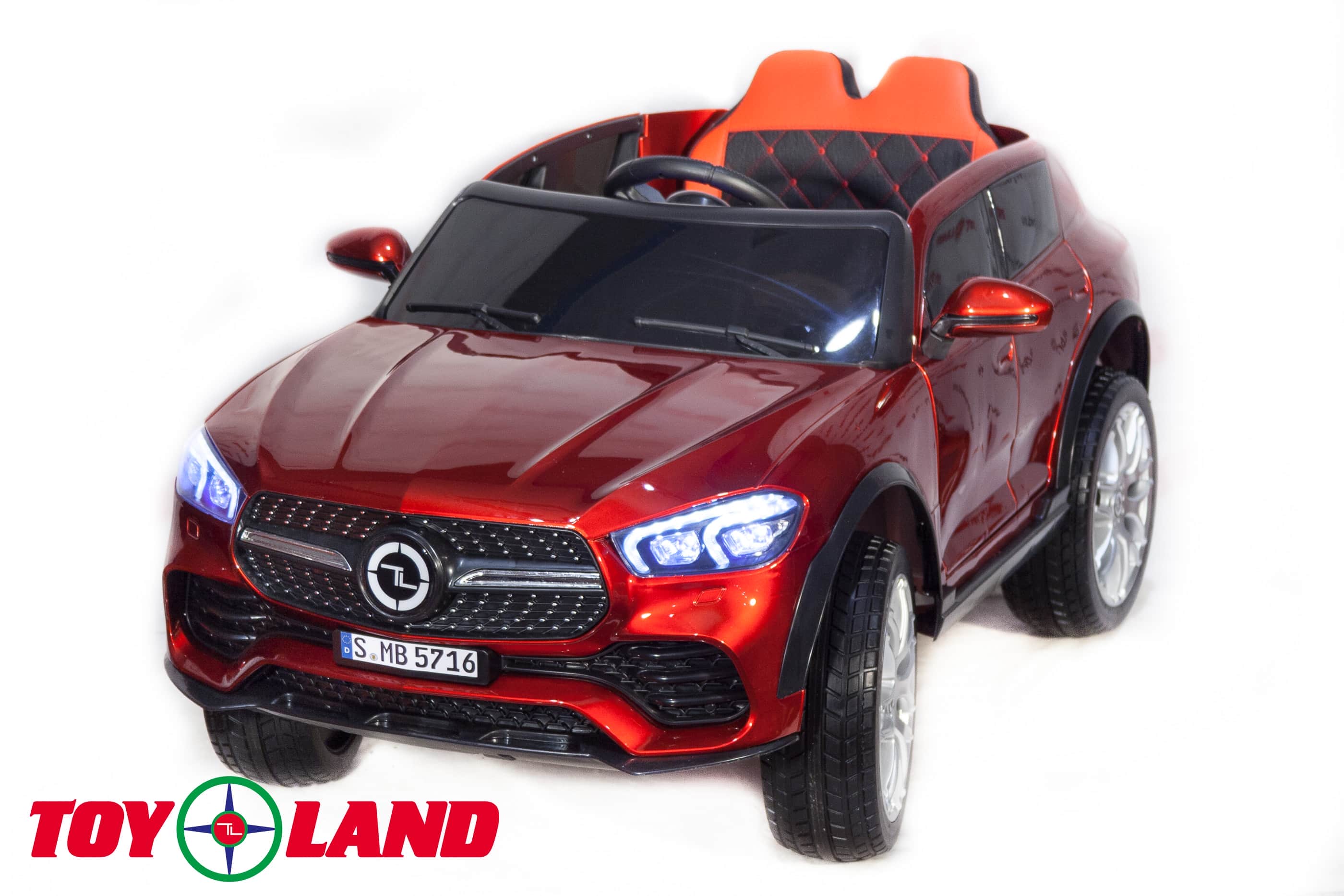 картинка Джип Mercedes Benz GLE купе 5716 Красный краска 