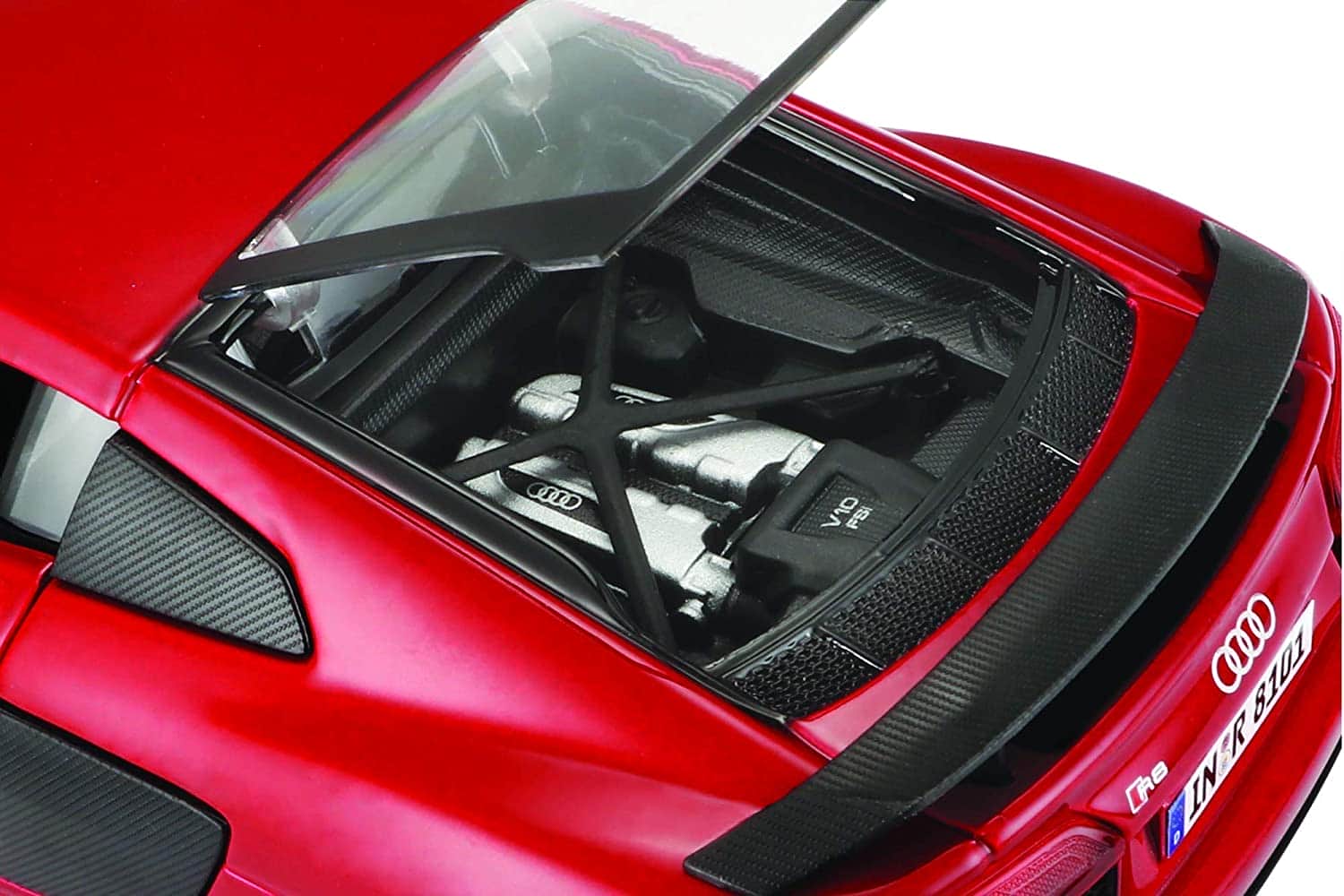 картинка Сборная металлическая модель Maisto Audi R8 V10 Plus 1:24 - 39900 