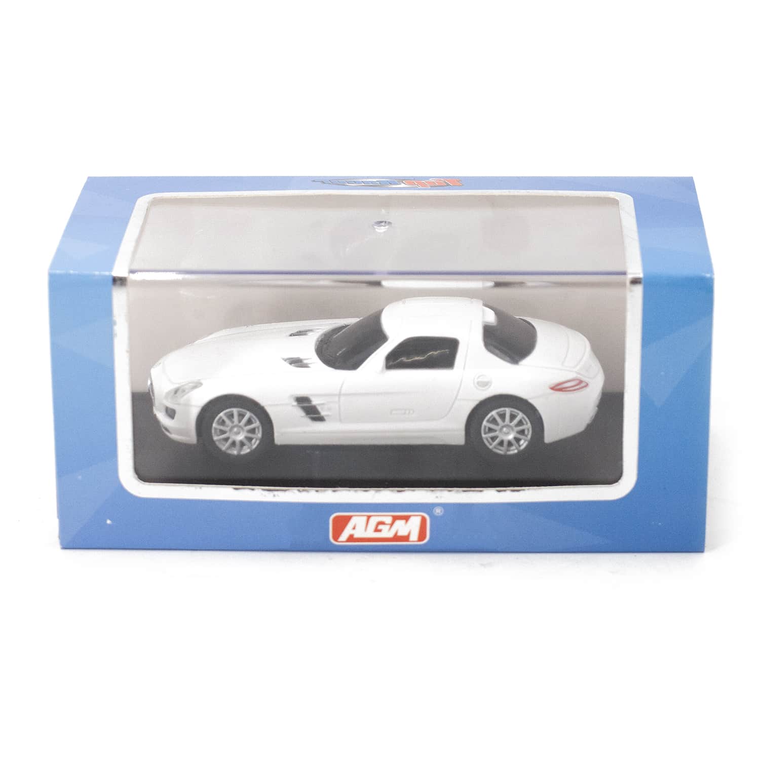 картинка Машинка Mercedes Benz SLS AMG для автотрека 1:43 - TR-C16 