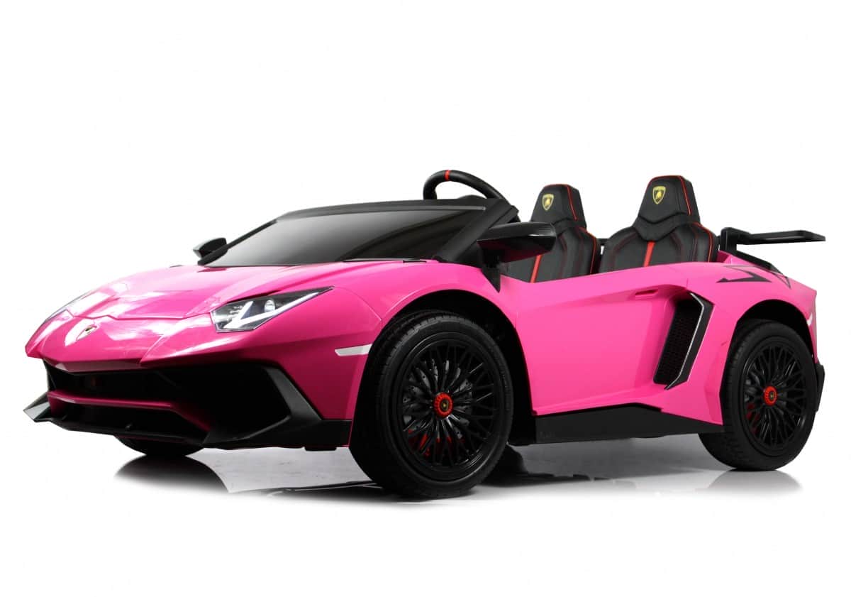 картинка Детский электромобиль Lamborghini Aventador SV (M777MM) розовый 