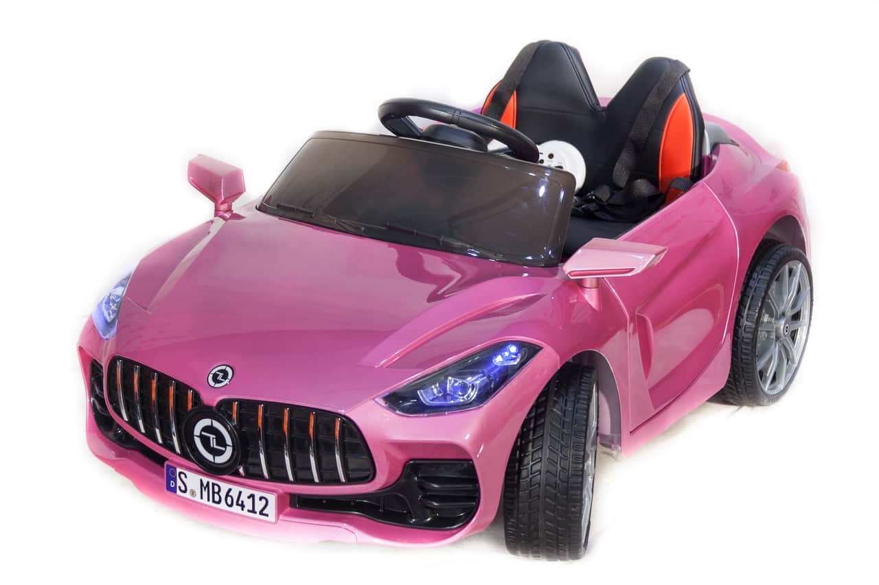 картинка Автомобиль Mercedes Benz sport YBG6412 Розовый краска 