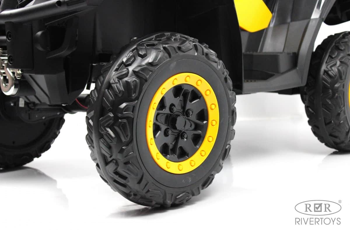 картинка Детский электроквадроцикл T001TT 4WD желтый 