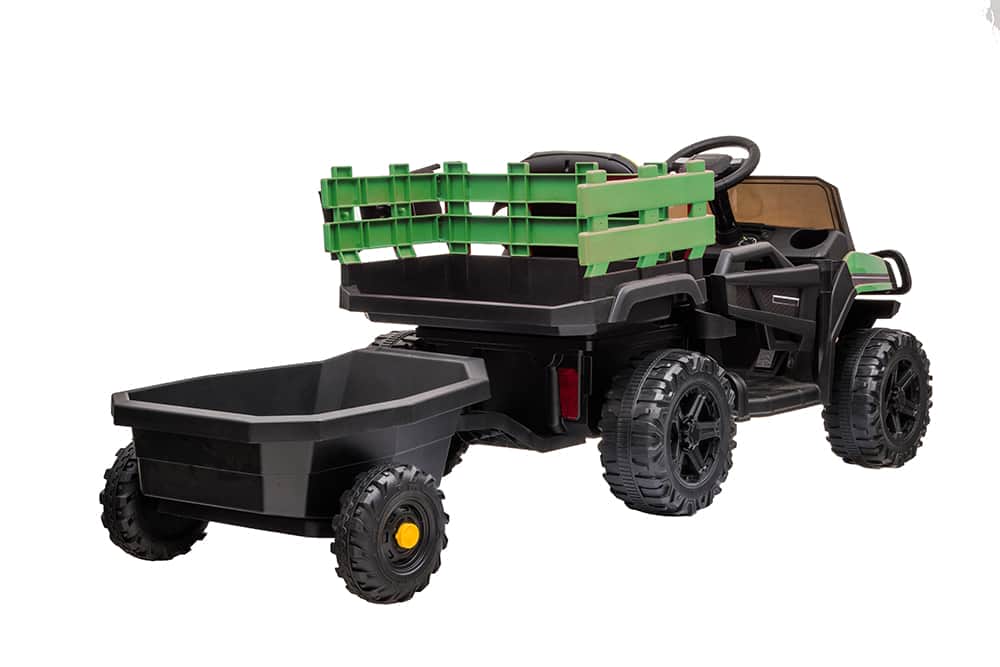 картинка Детский электромобиль Bettyma квадроцикл с прицепом 2WD 12V - BDM0926-GREEN 