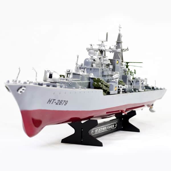 картинка Радиоуправляемый корабль Heng Tai эскадренный миноносец Smasher 1:275 2.4G - HT-2879B 