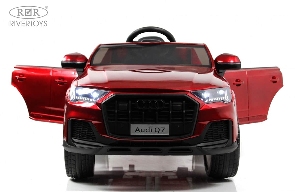 картинка Детский электромобиль AUDI Q7 (HL678) красный глянец 