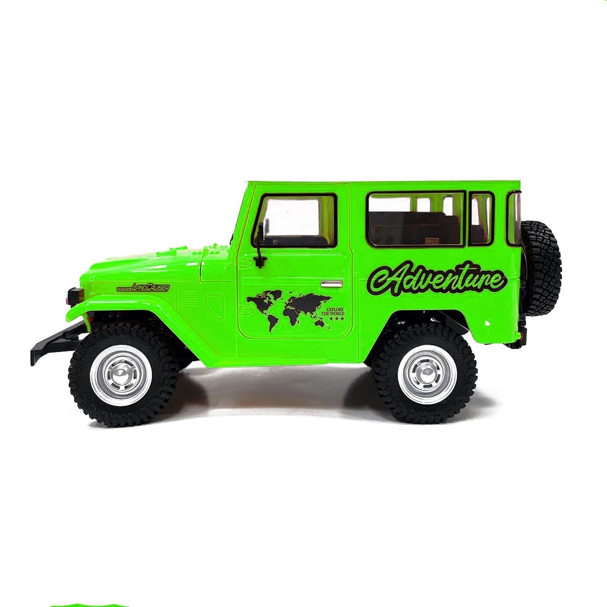 картинка Радиоуправляемый внедрожник TOYOTA FJ40 PRO (свет, выхлоп, Li-Po 5C) - HG4-50-PRO-GREEN 