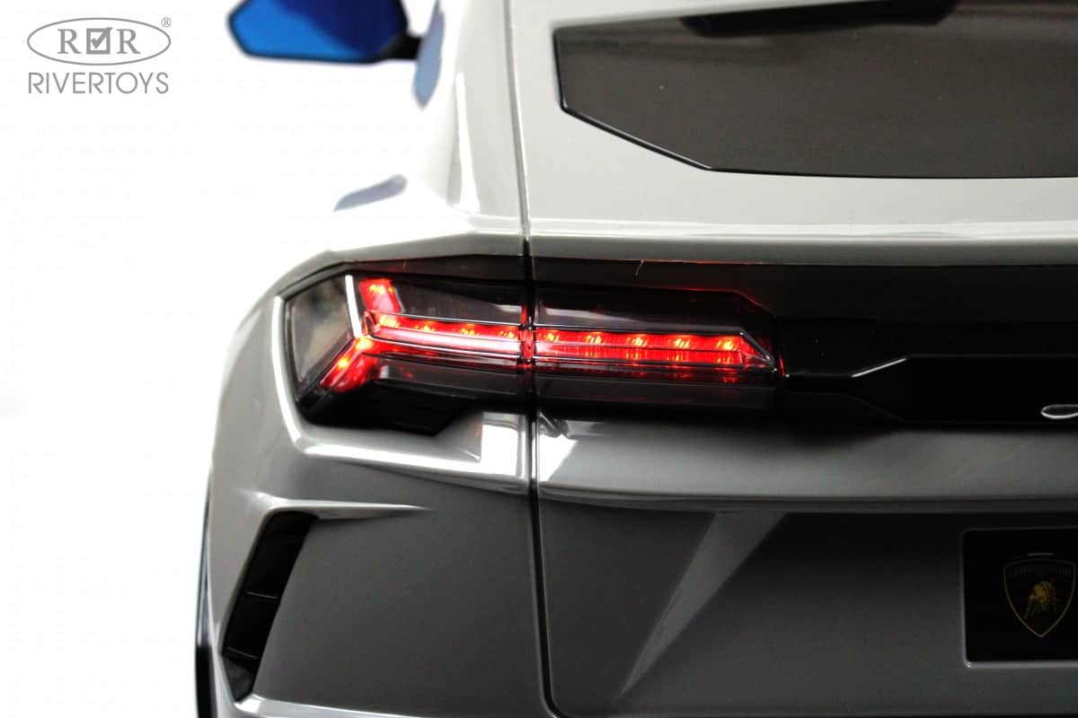 картинка Детский электромобиль Lamborghini Urus (E777EE) серый 
