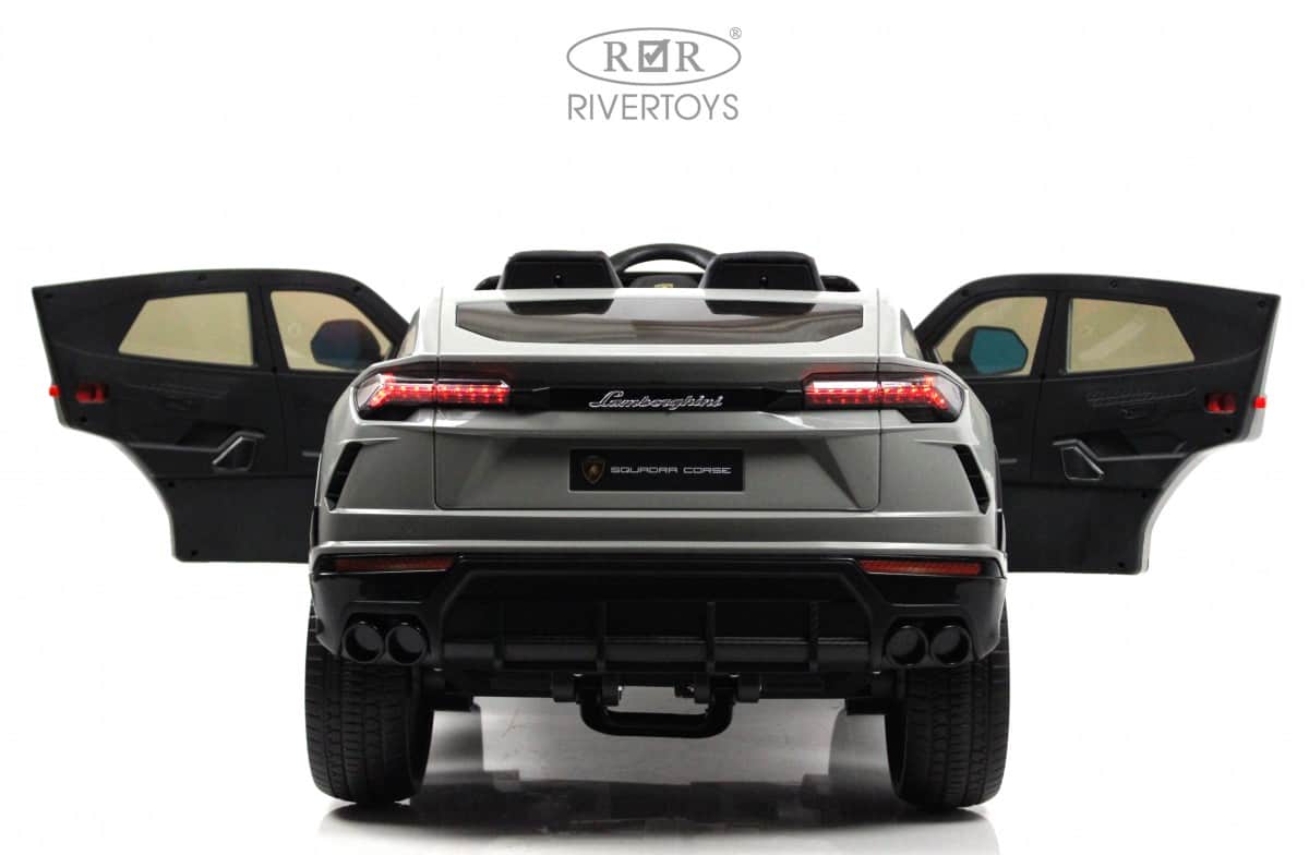 картинка Детский электромобиль Lamborghini Urus (E777EE) серый 