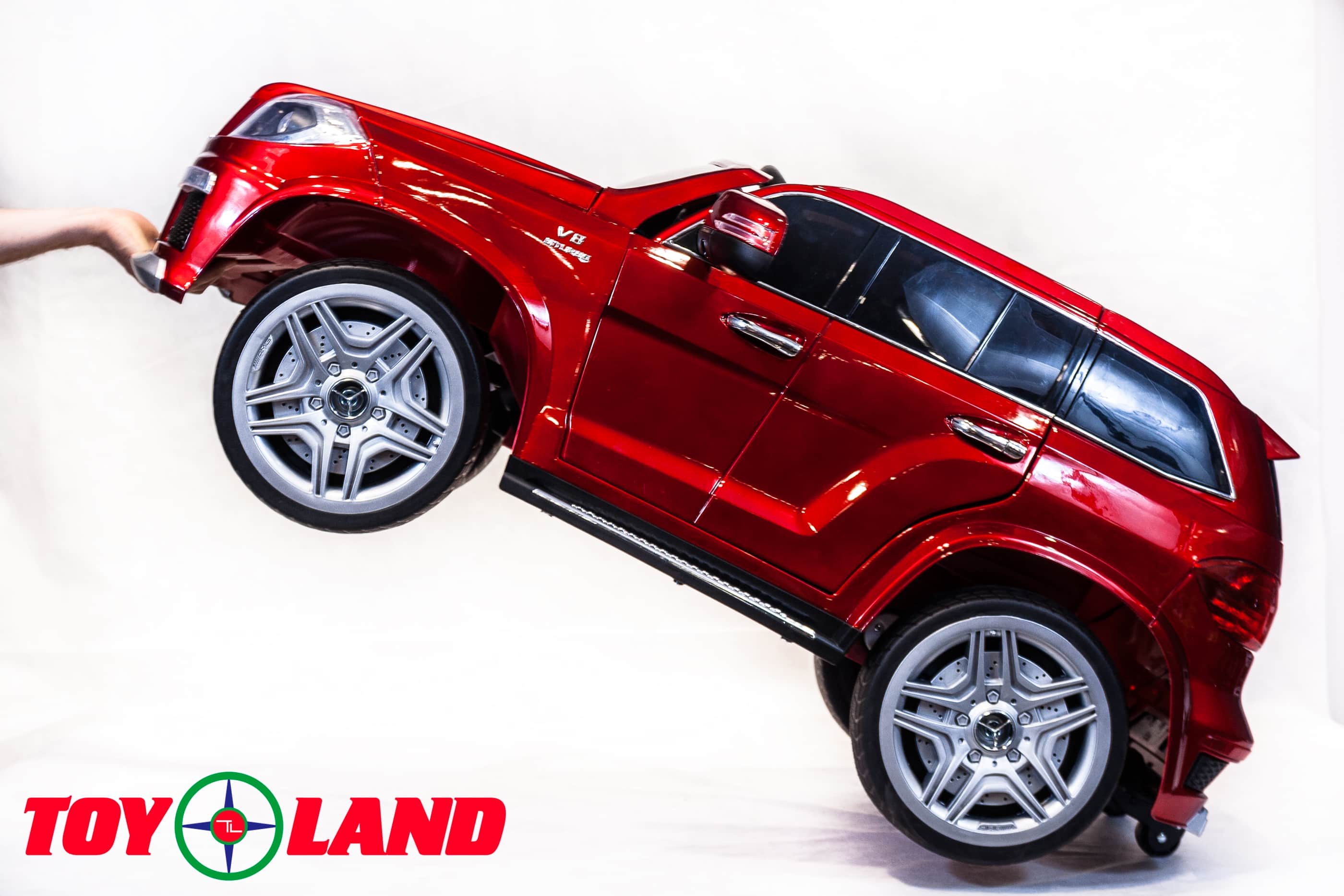 картинка Джип Mercedes Benz GL 63 Красный краска 