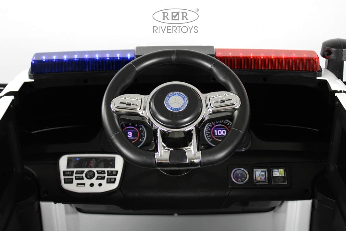 картинка Детский электромобиль C333MC белый 