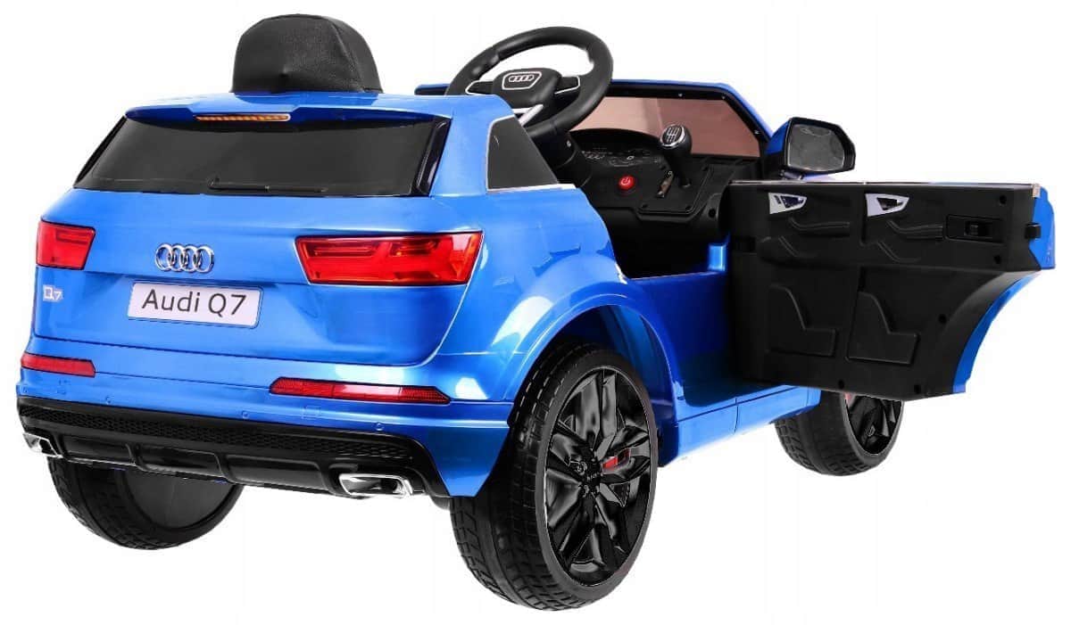 картинка Детский электромобиль Audi Q7 LUXURY 2.4G - Blue - HL159-LUX-BL 