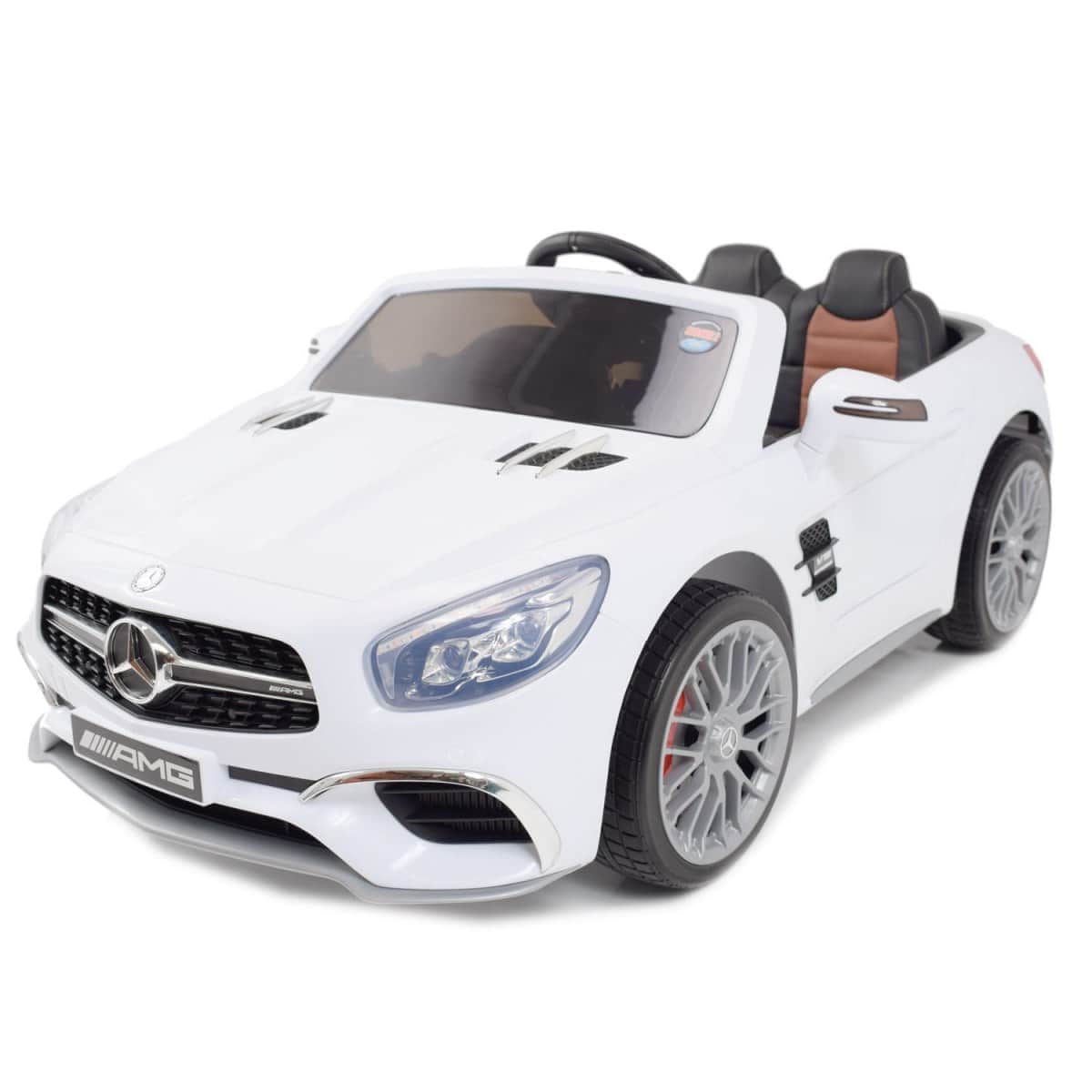 картинка Детский электромобиль Mercedes-Benz SL65 White 12V 2.4G - XMX602-W 
