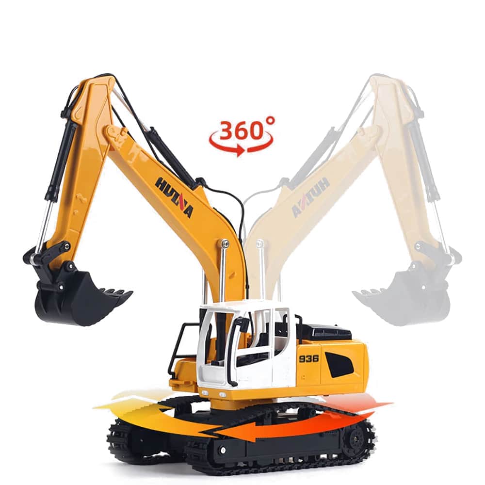 картинка Радиоуправляемый экскаватор HUI NA TOYS масштаб 1:24 2.4G - HN1516 