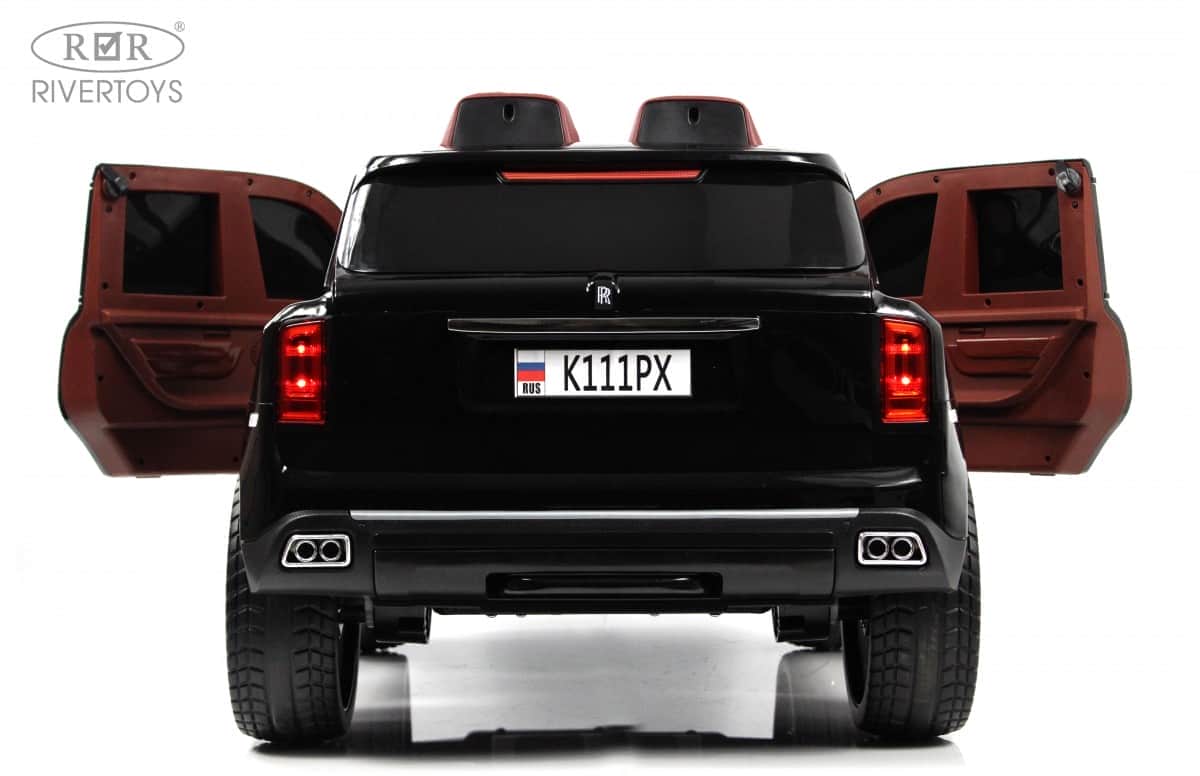 картинка Детский электромобиль K111PX черный глянец 